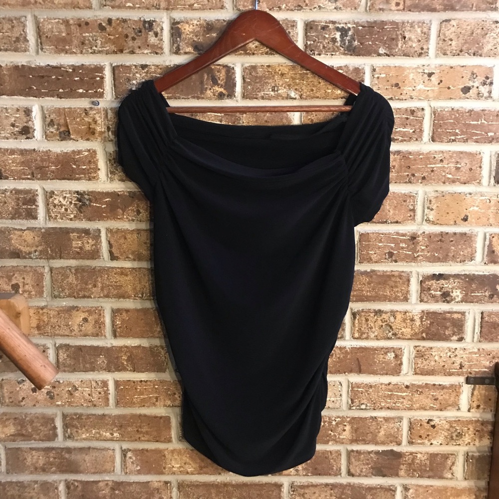 Y2K VTG TOTO Black Blouse
